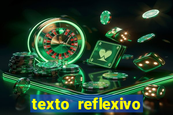 texto reflexivo sobre plantar e colher